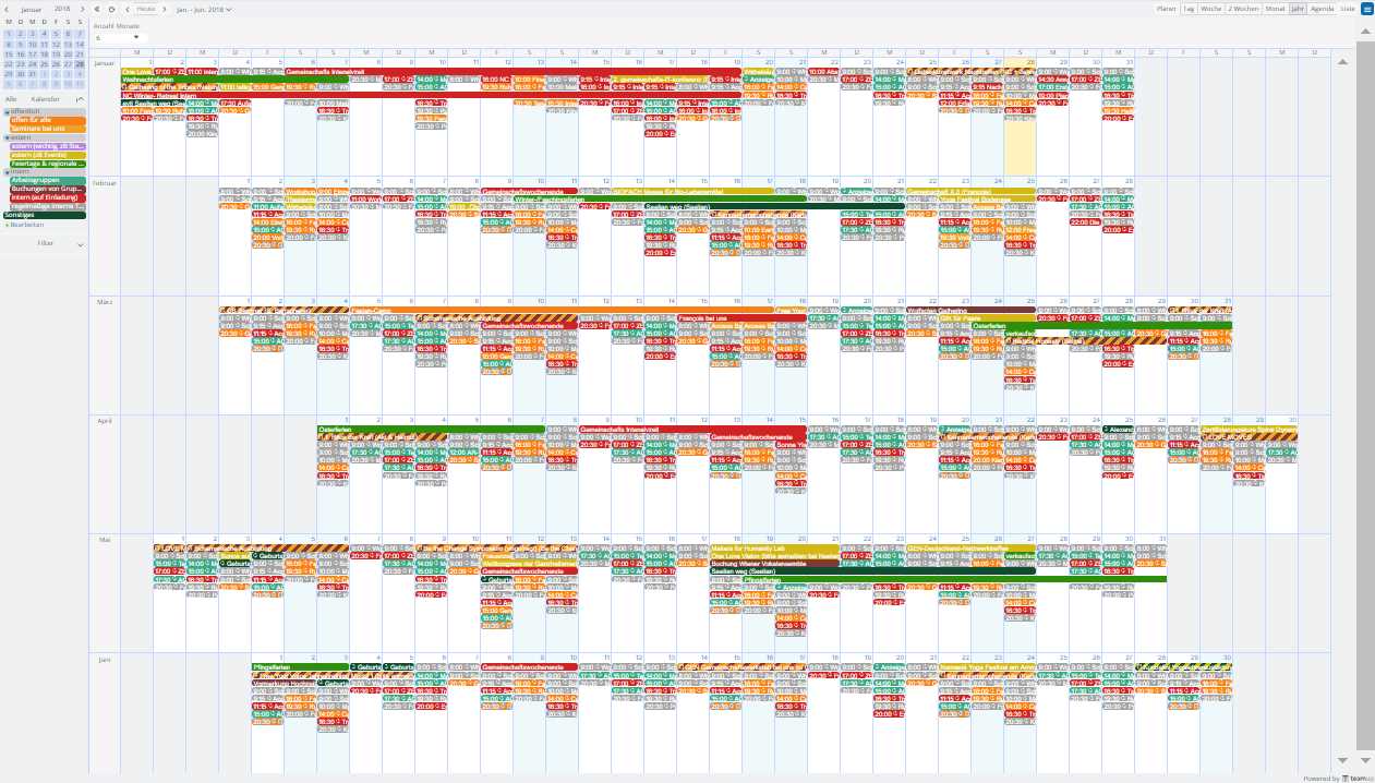 long term planning calendar template