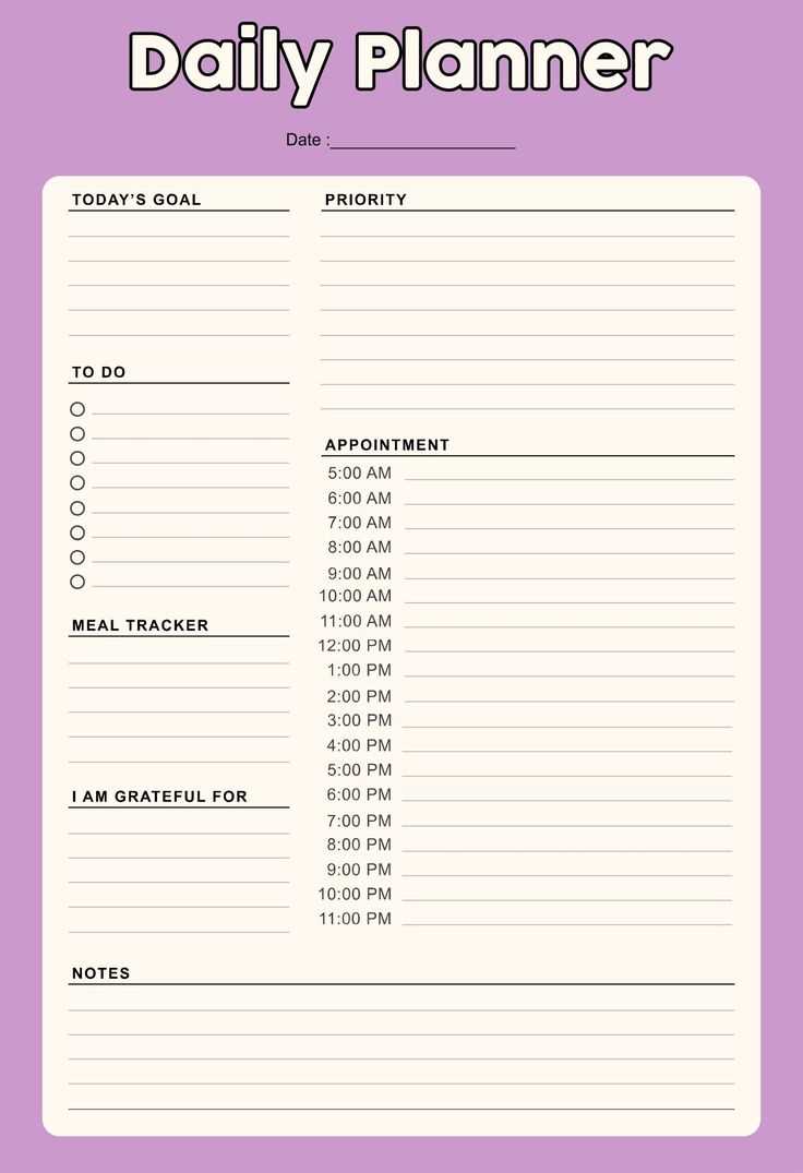 management calendar template