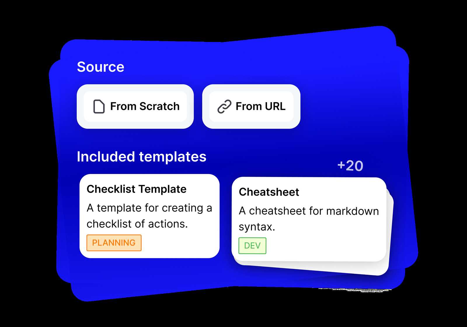 markdown calendar template