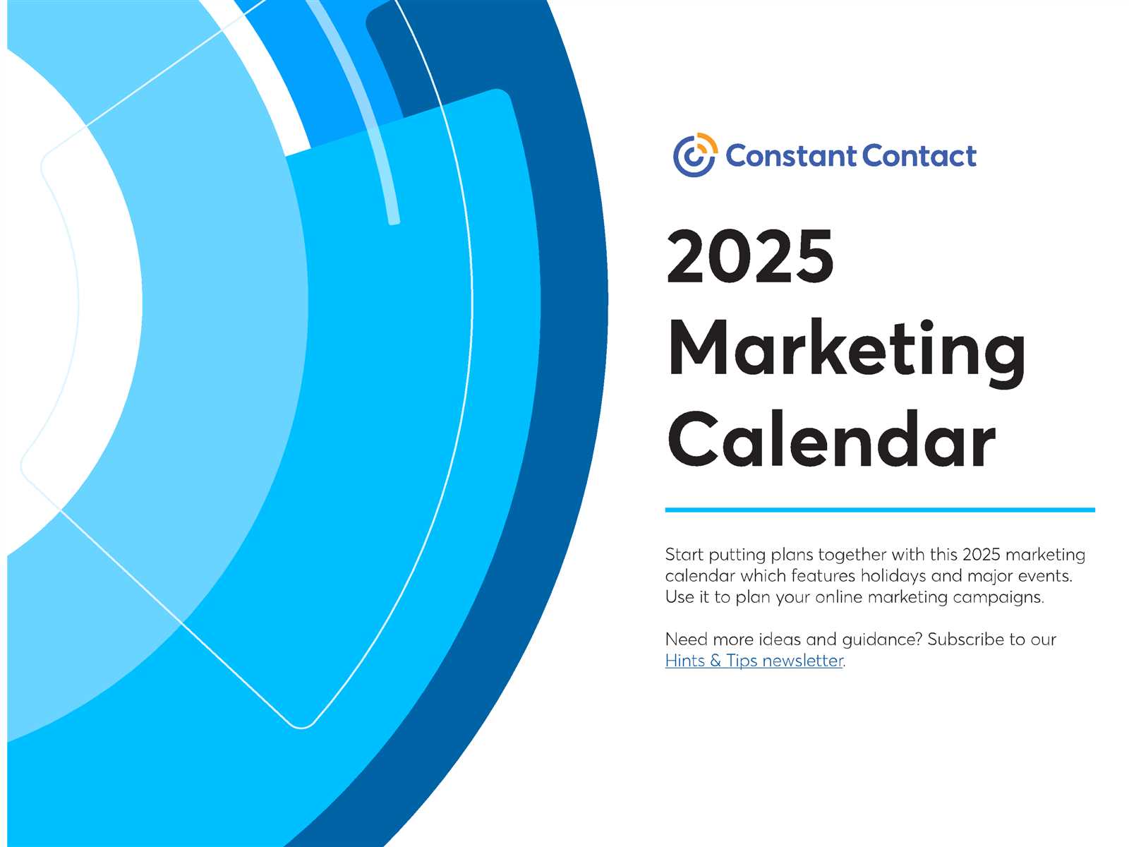 marketing calendar template 2025