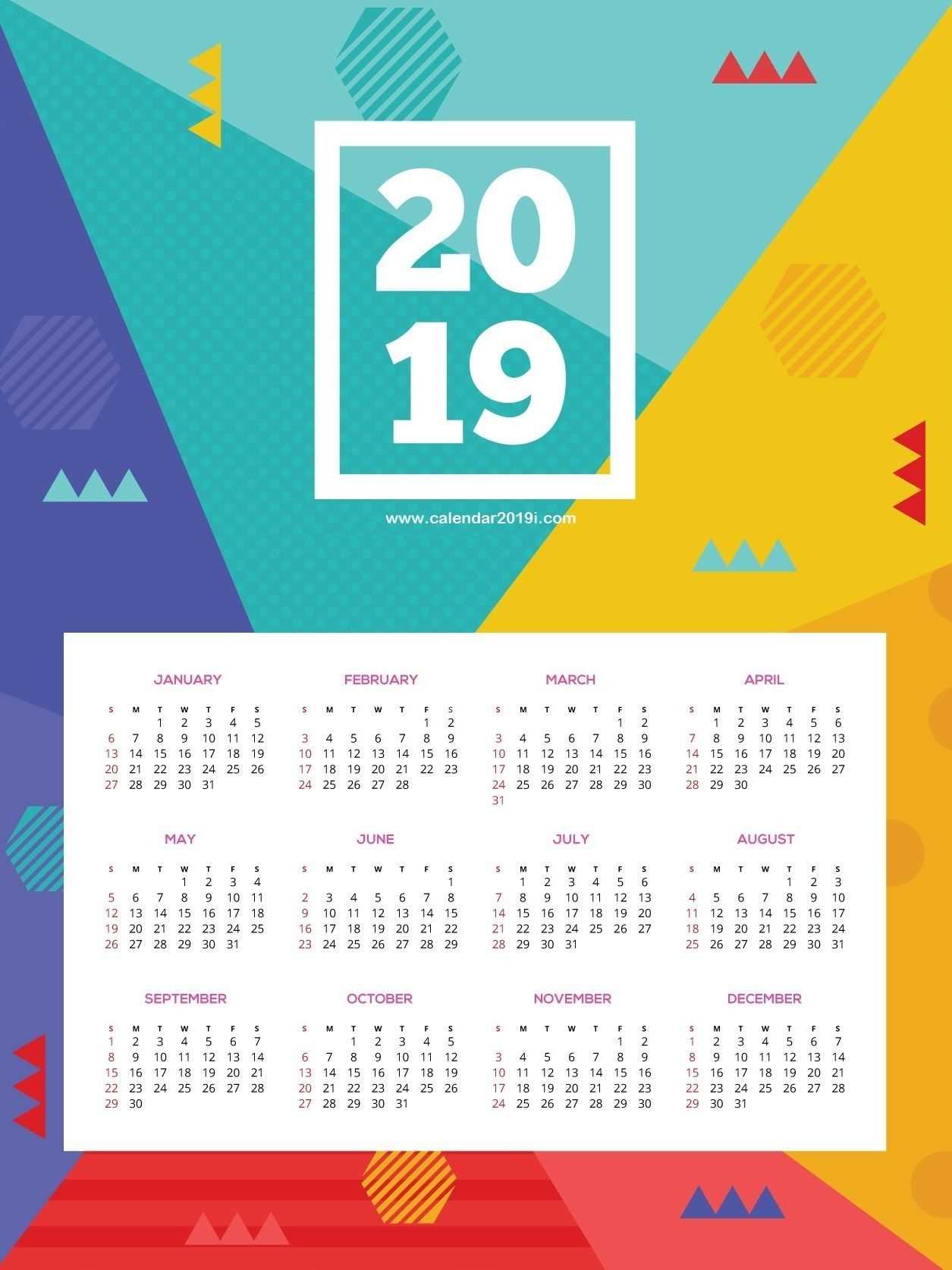 monthly calendar design templates