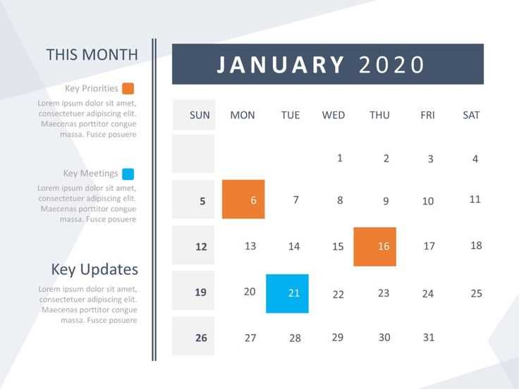 powerpoint weekly calendar template free