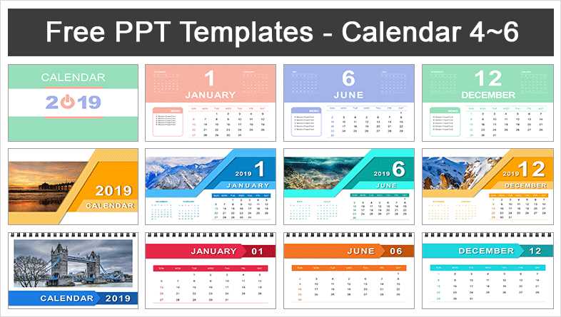 ppt calendar template