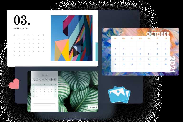 premade calendar templates