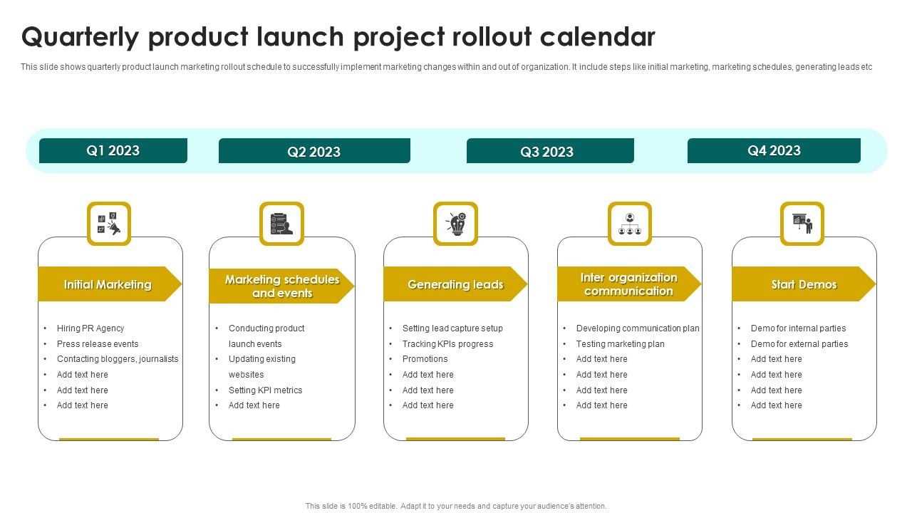 press release calendar template