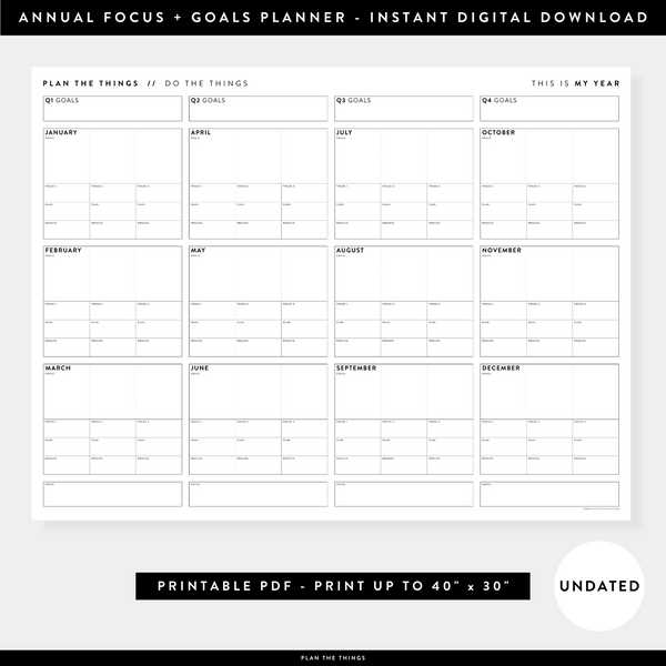 printable 3 month calendar template