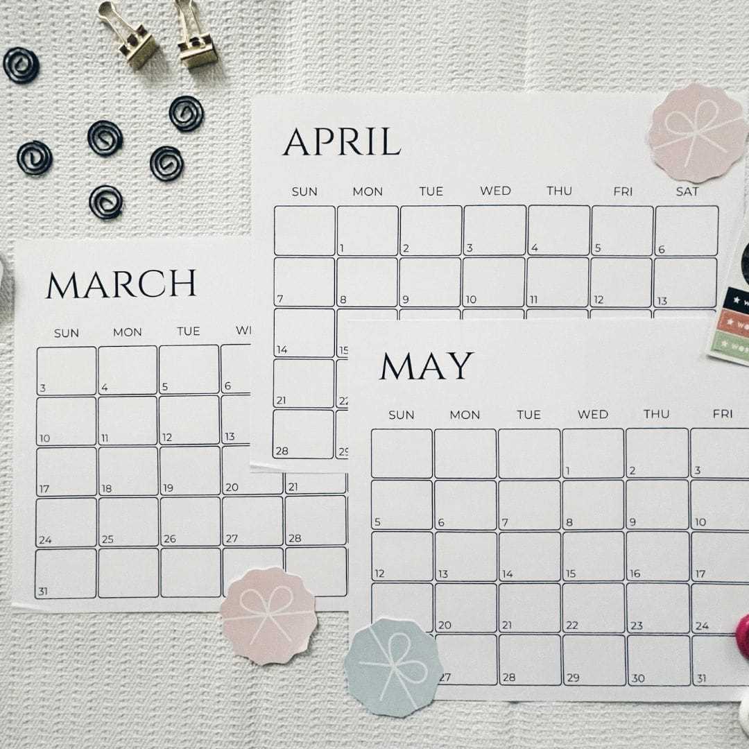 printable april 2025 calendar template