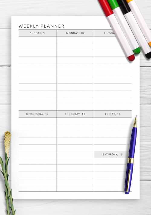 printable diy calendar template