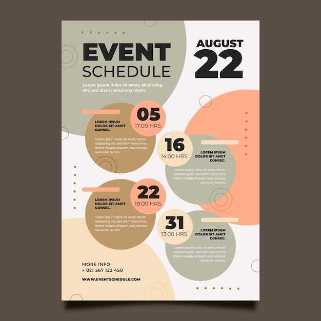 sample of calendar of events templates