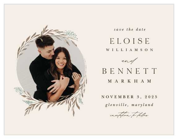 save the date calendar template 2026