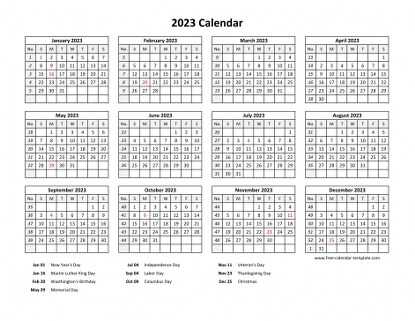 school year calendar template