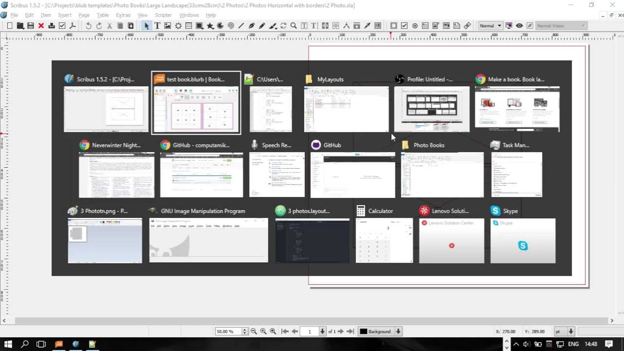 scribus calendar template