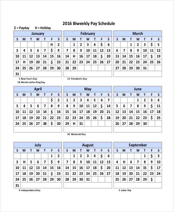 semi monthly payroll calendar 2026 template