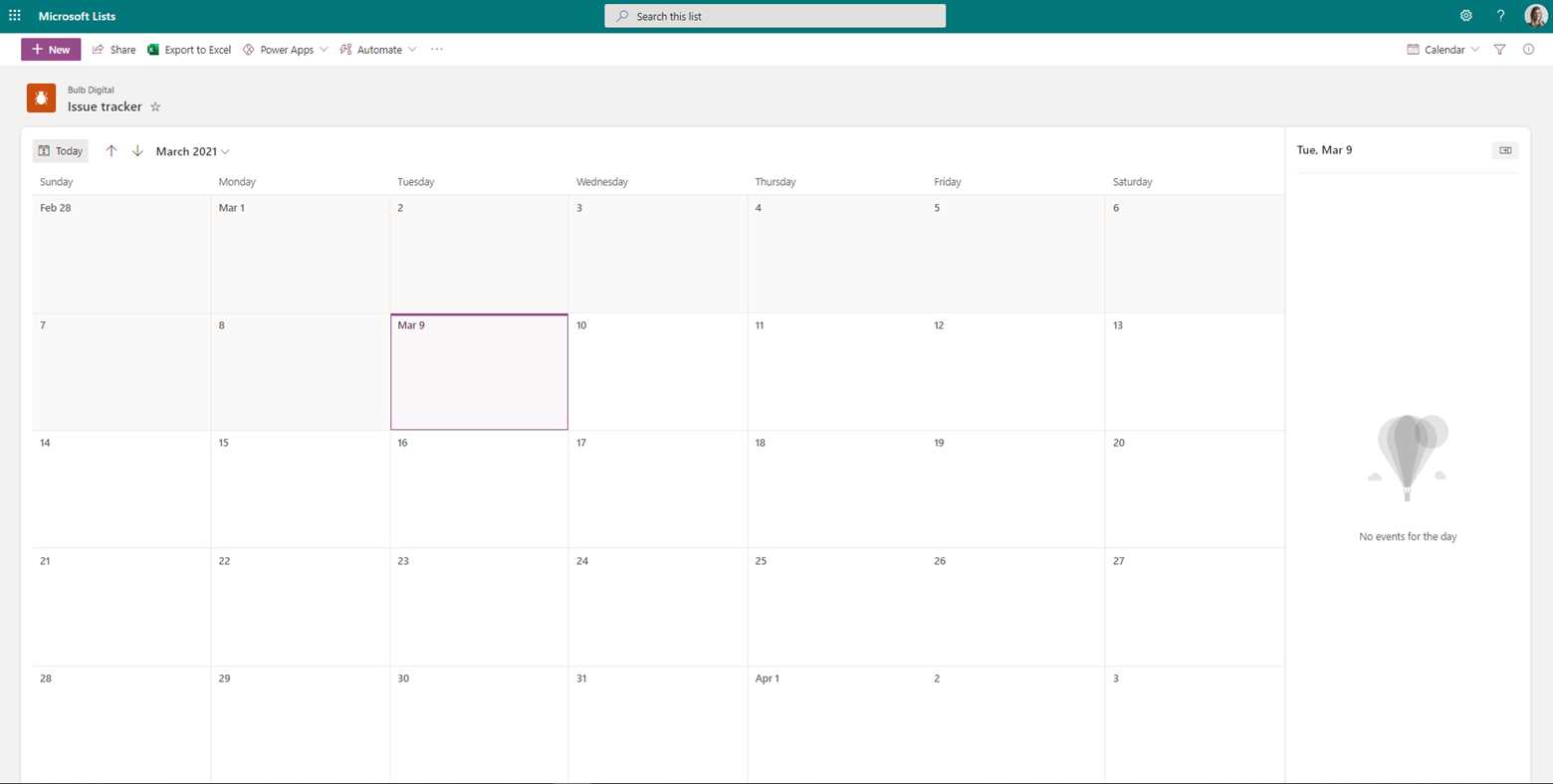 sharepoint vacation calendar template