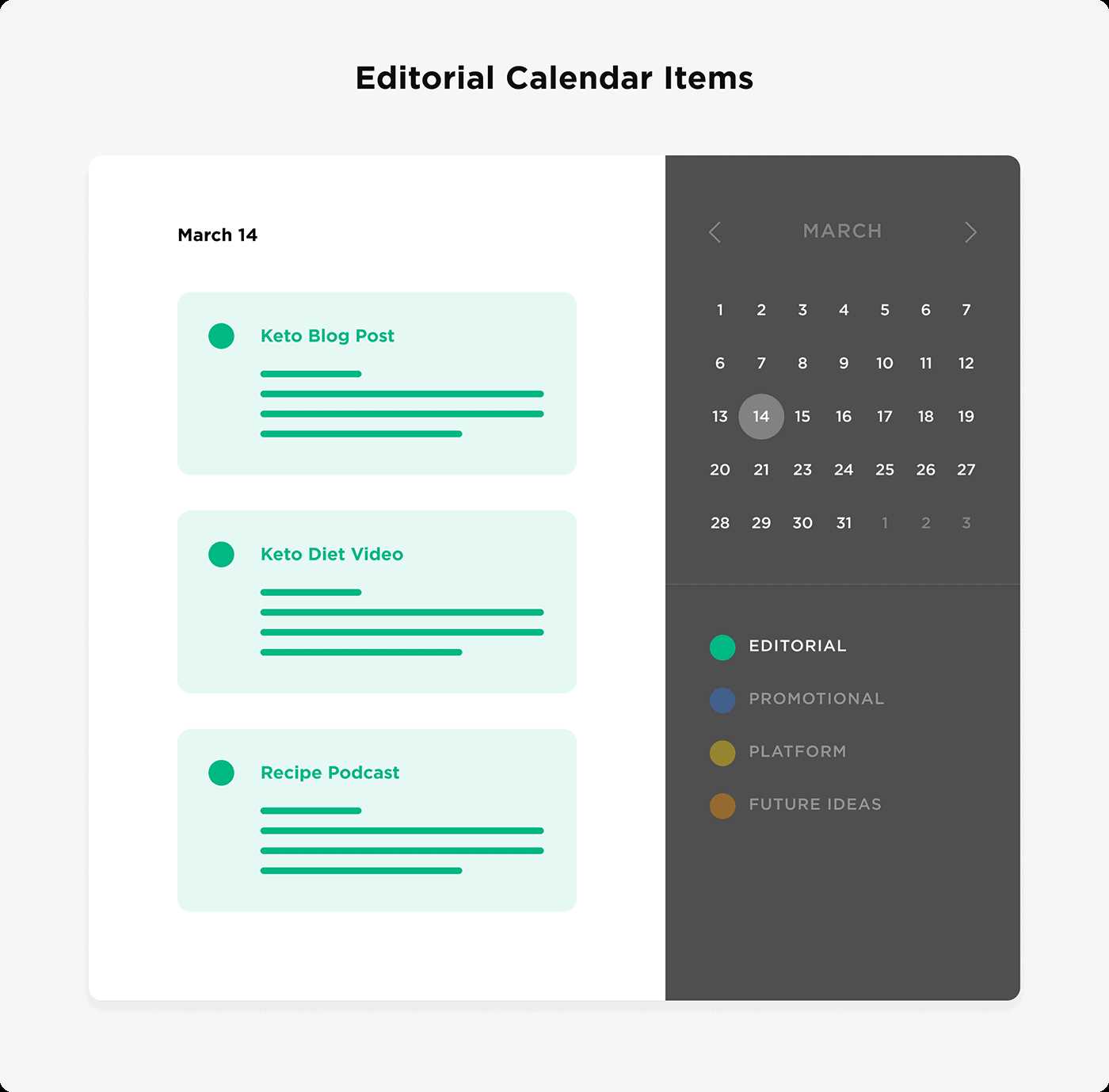 smartsheet content calendar template