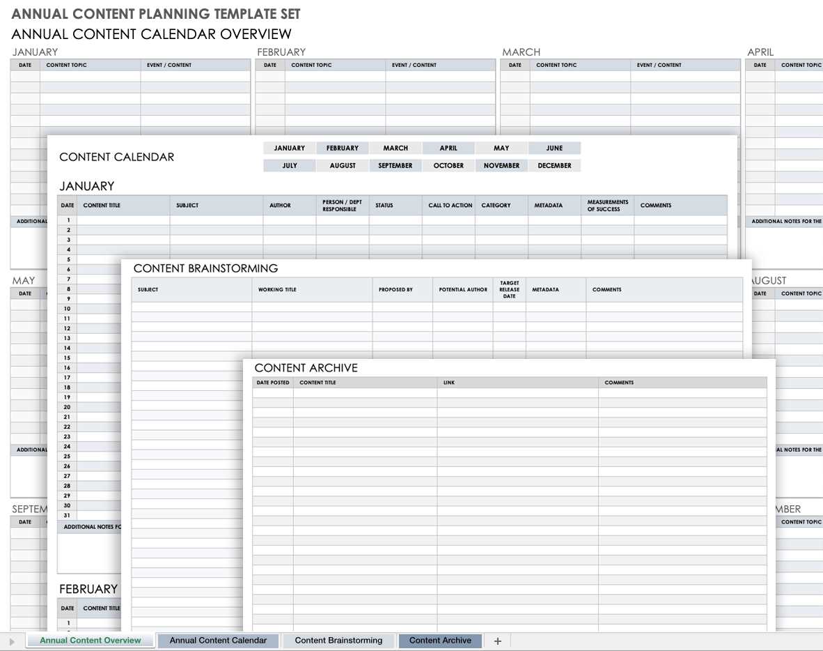 smartsheet content calendar template