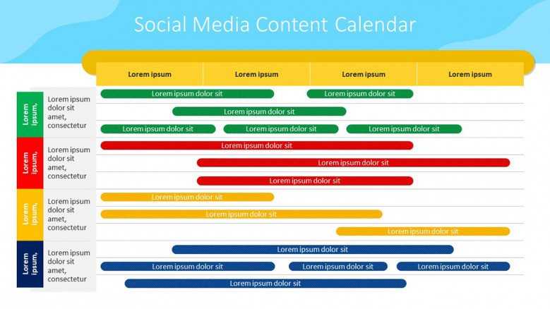 smm calendar template