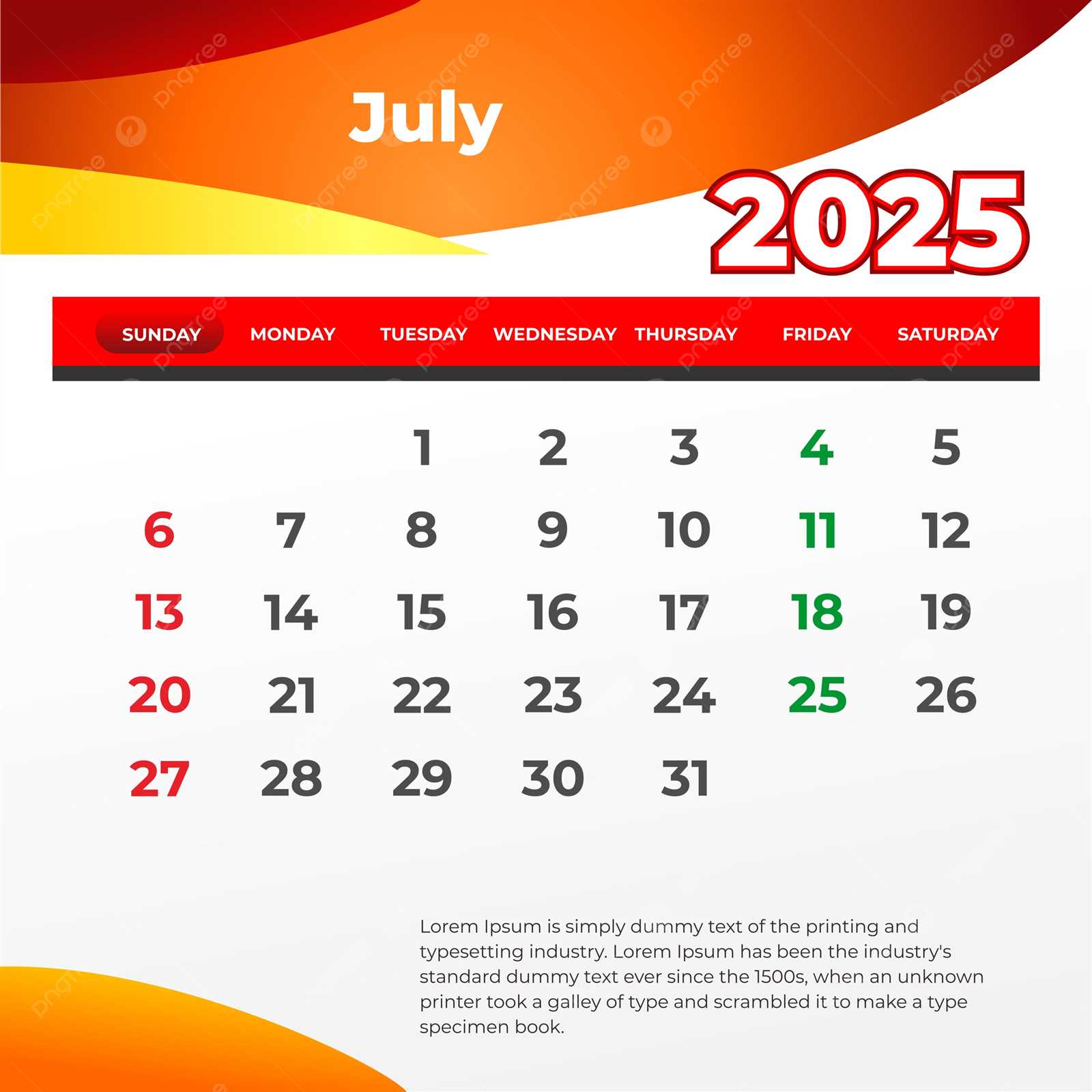 social media calendar template 2025 free