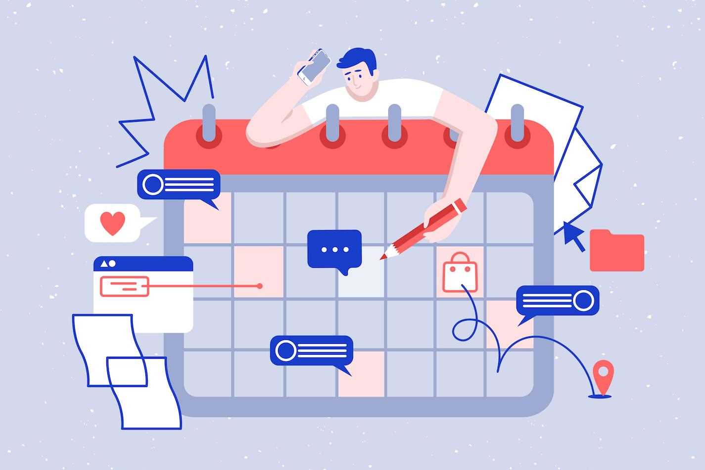 social media calendar template 2026 free