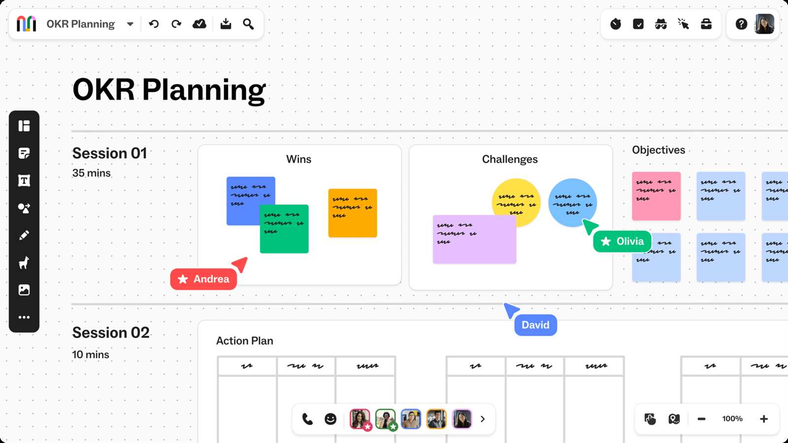 strategic planning calendar template