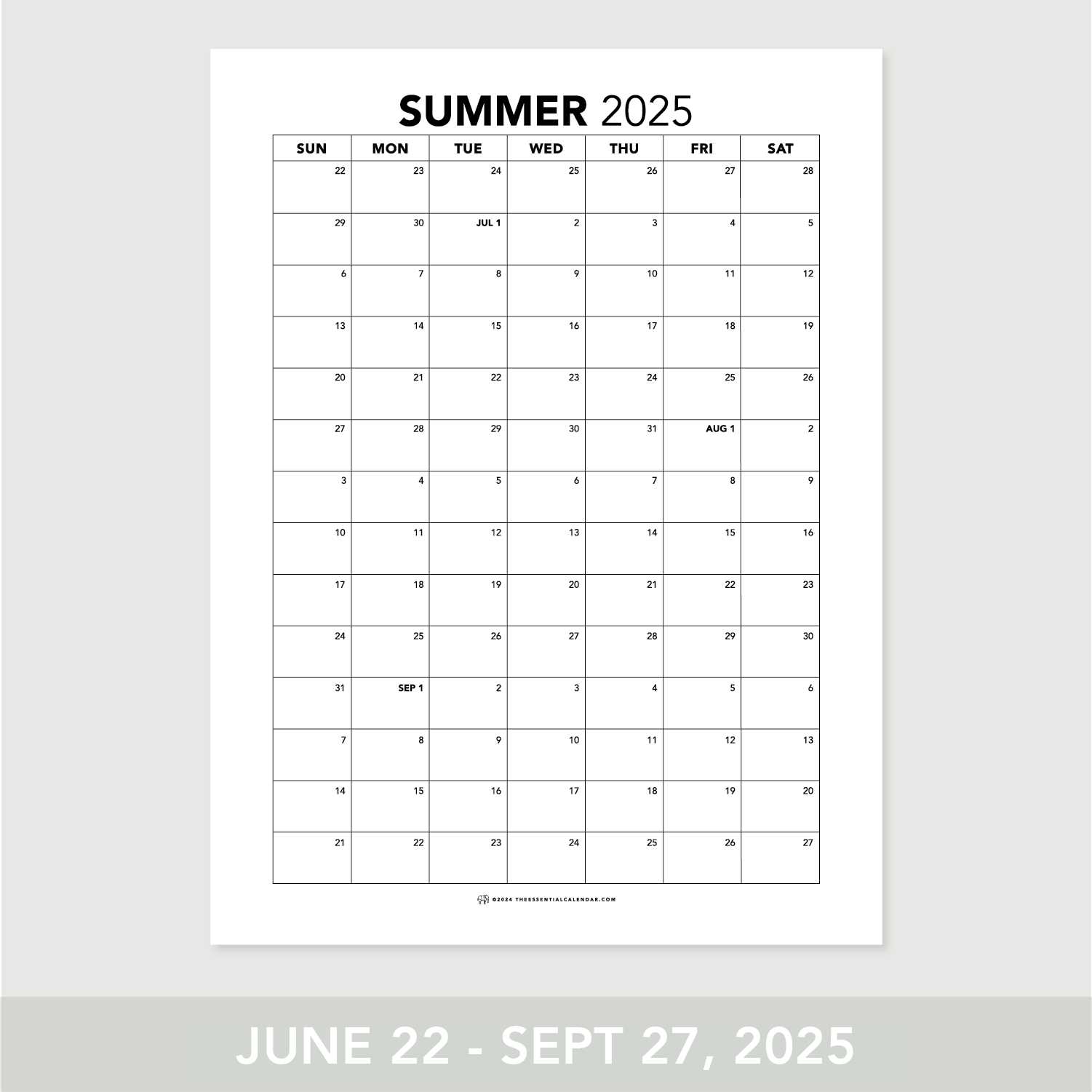 summer camp calendar template 2026