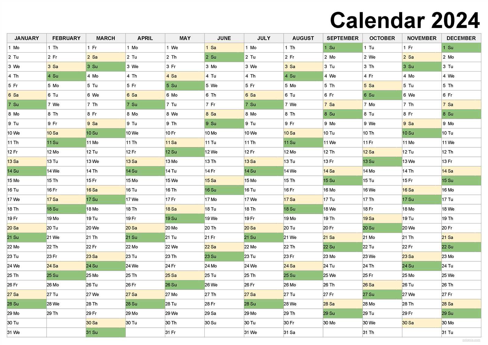 summer vacation calendar template