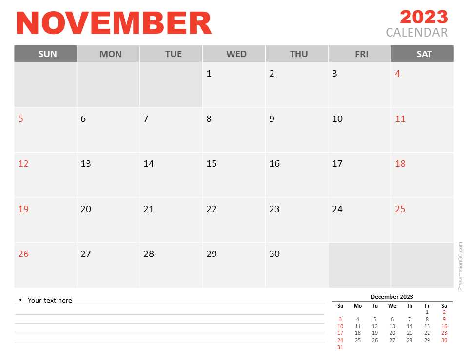 template calendar powerpoint