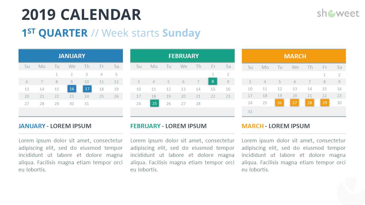 template calendar powerpoint