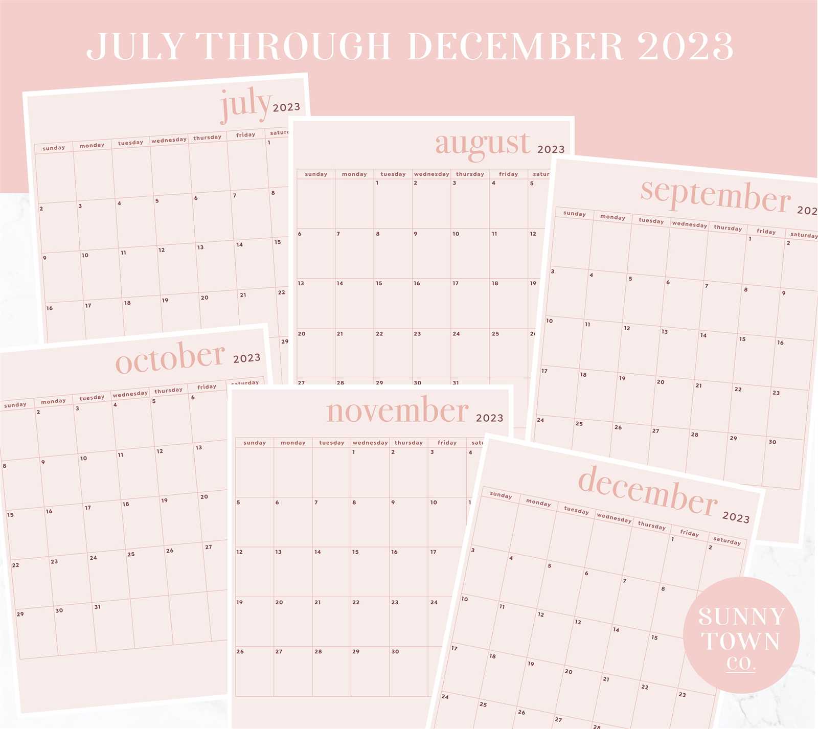 tumblr calendar template