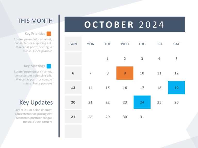 writable calendar template