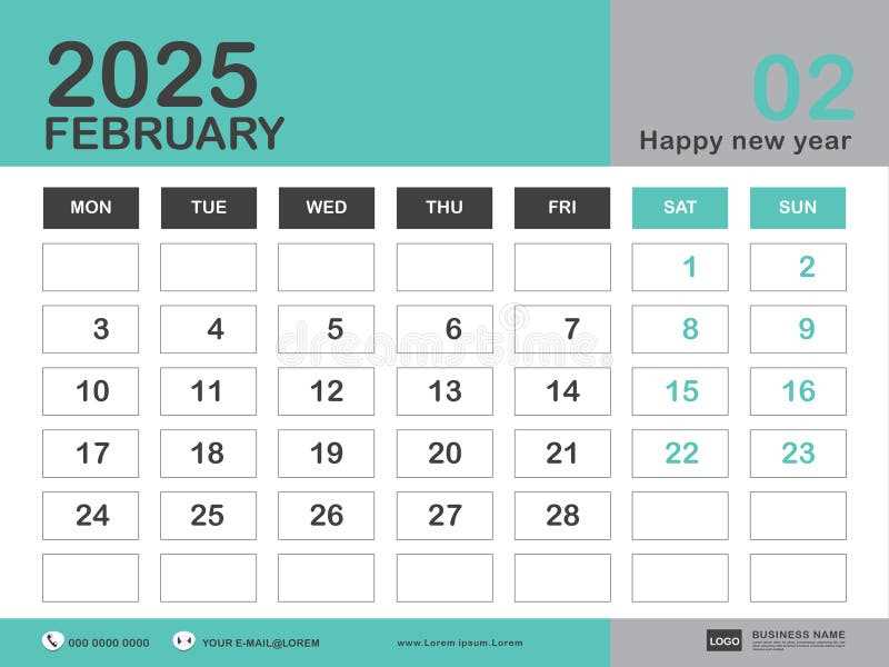 year calendar 2026 template