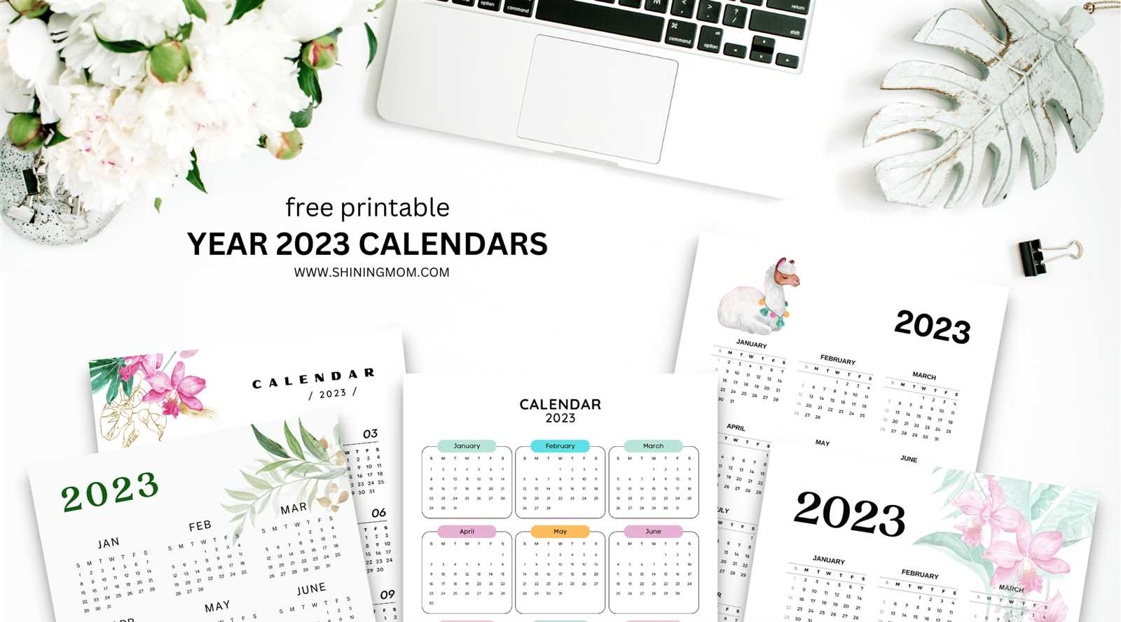 year on a page calendar templates