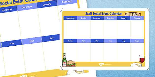 activity calendar template for seniors