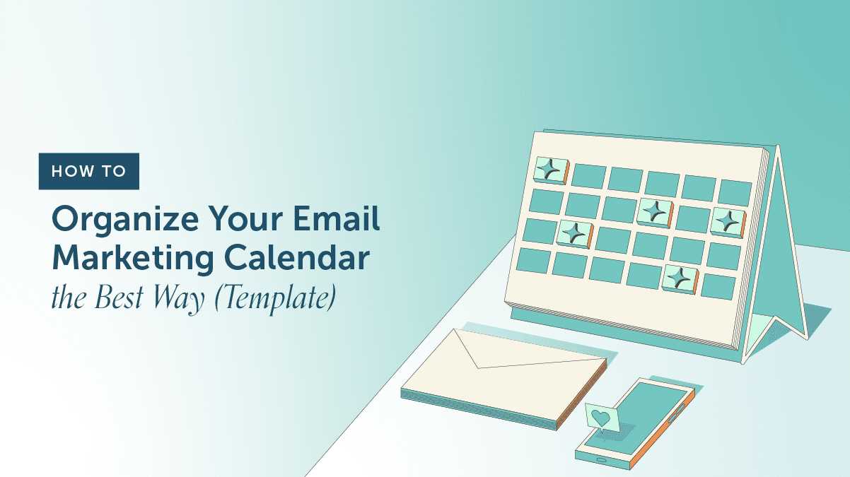 email marketing content calendar template