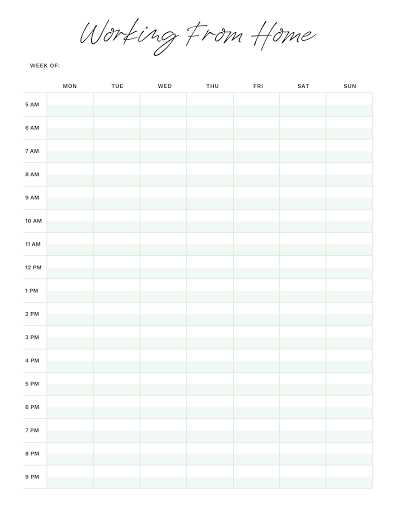 am pm monthly calendar template