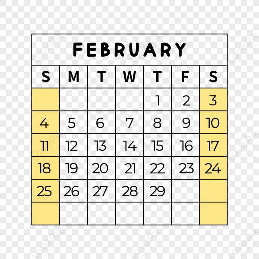 calendar template transparent