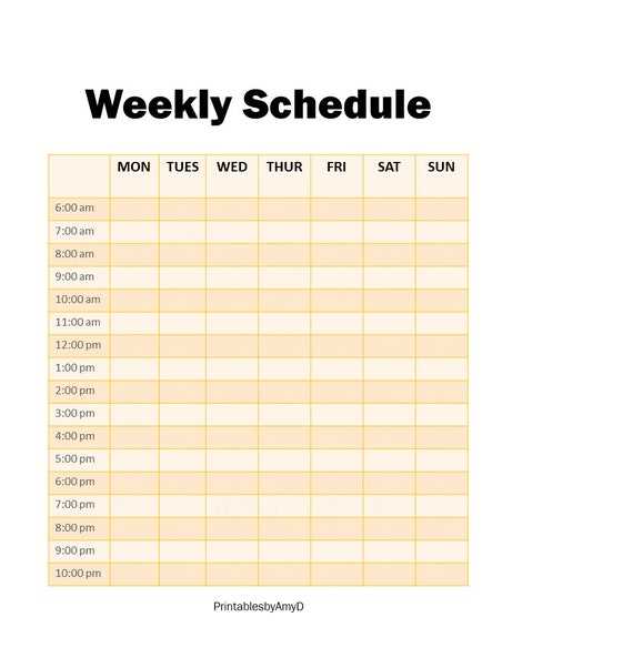 am pm monthly calendar template