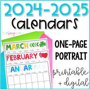 apple pages calendar template 2025