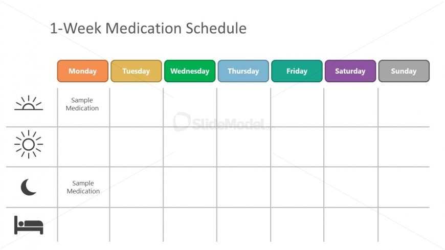 free medication calendar template