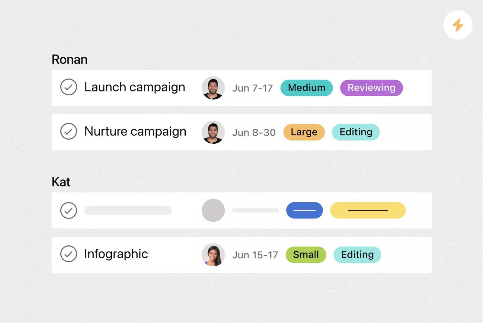 asana social media calendar template