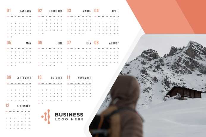 corporate calendar design templates