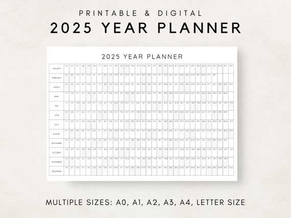 avery calendar templates 2025