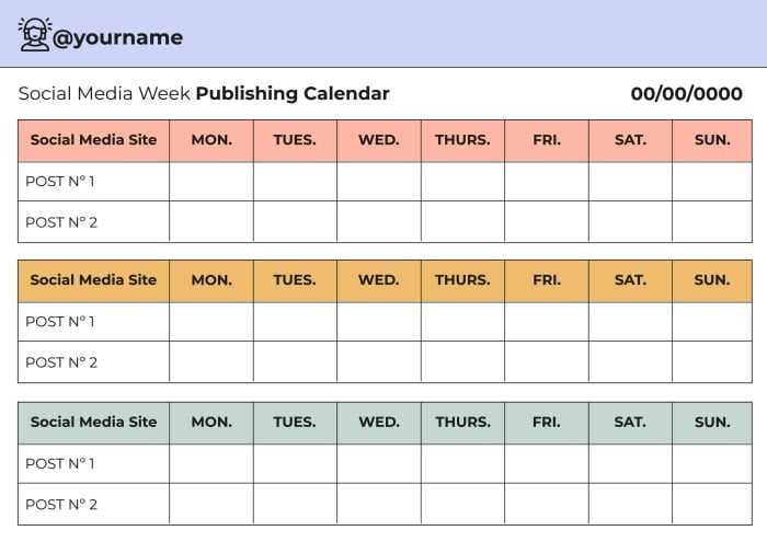 church planning calendar template