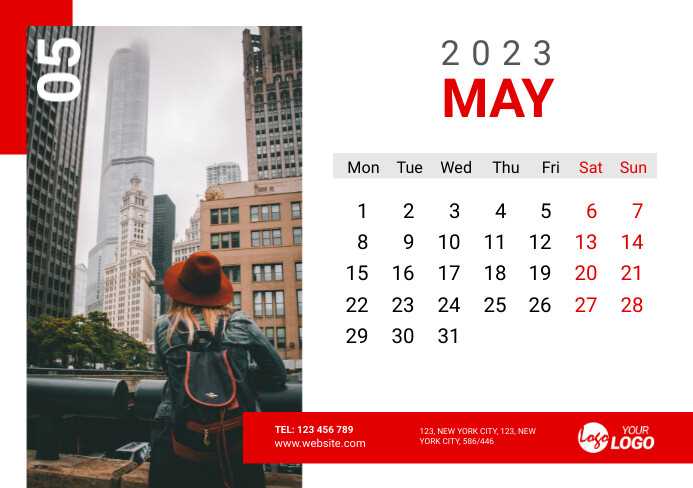 bank calendar template