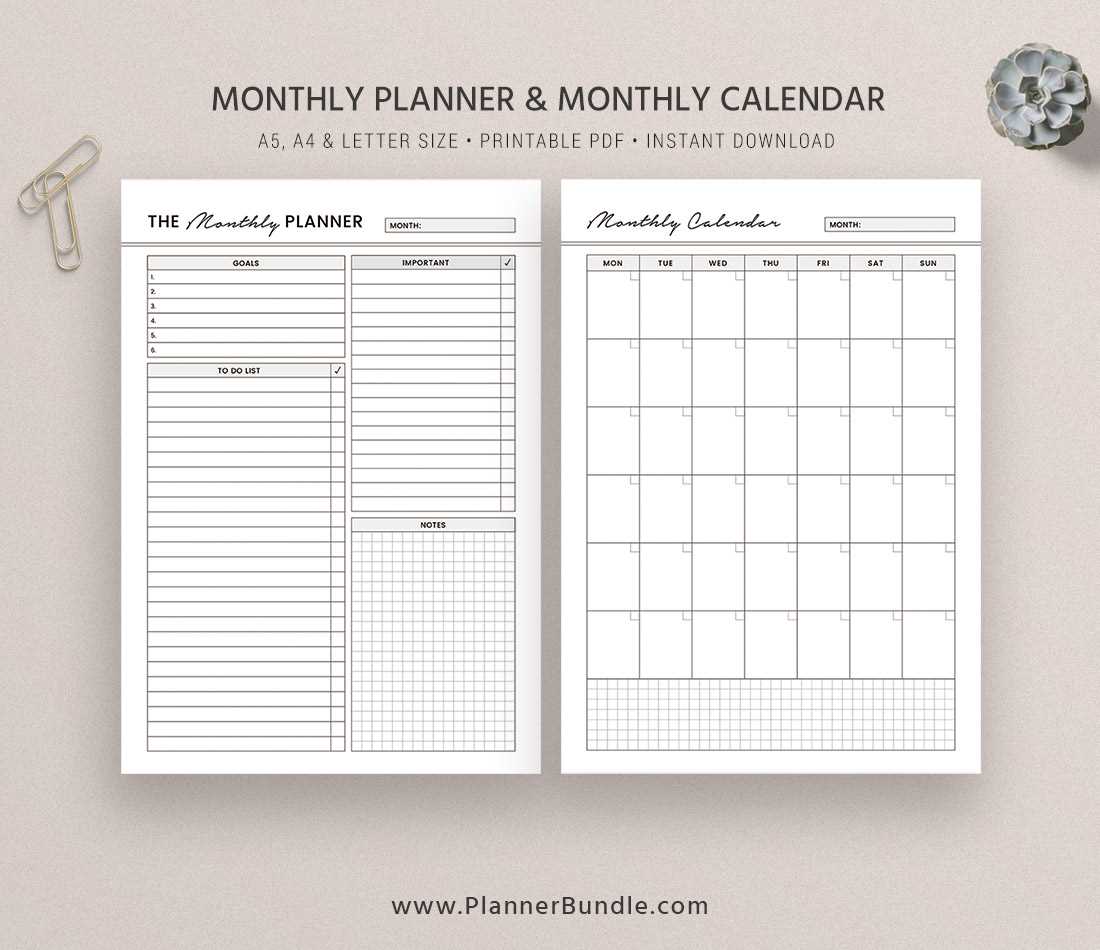 best weekly calendar template