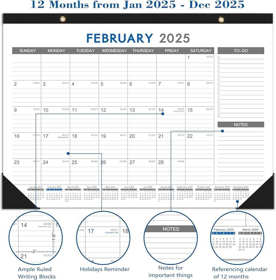 12 month calendar template 2025