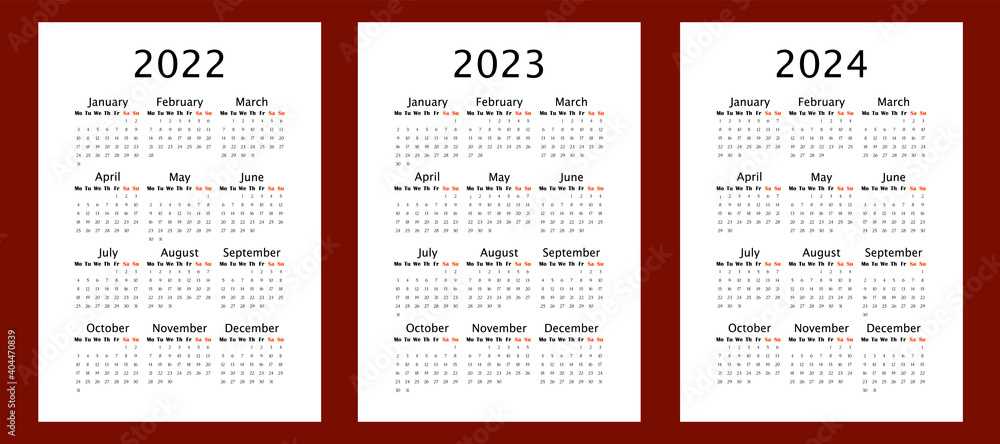 big blank calendar template