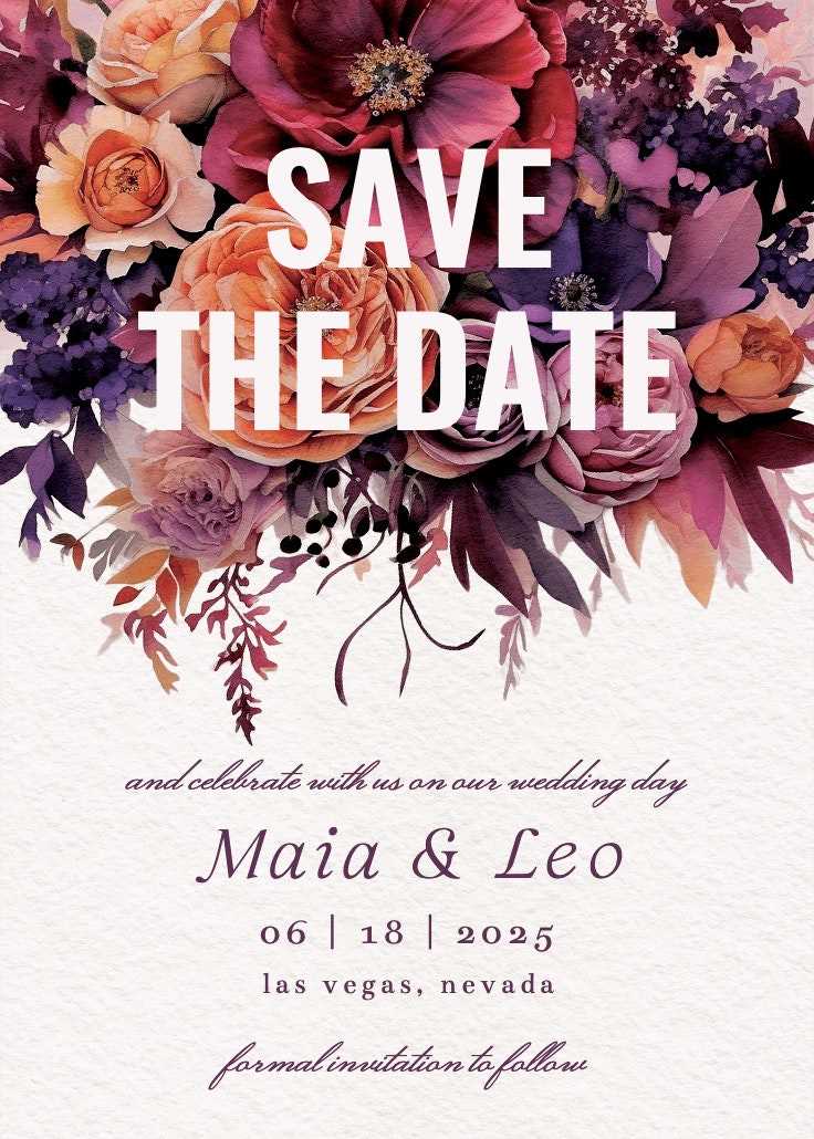save the date calendar template free download