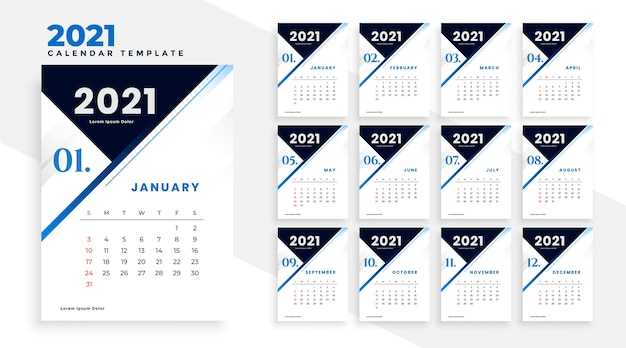 business calendar templates