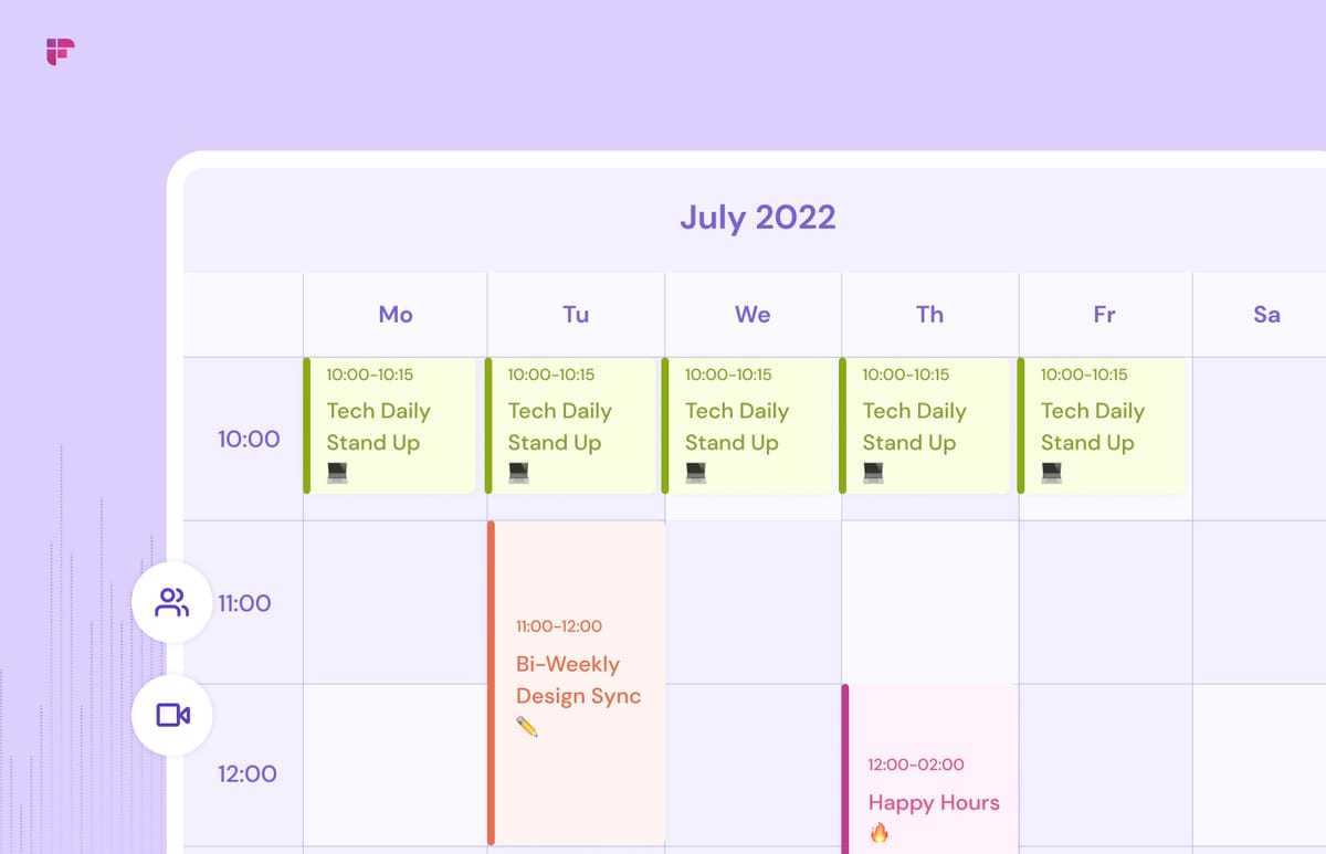 cadence calendar template